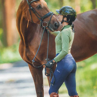 New Silicone Equestrian Breech  Women  High Bounce Riding Pants - Ghoddosh