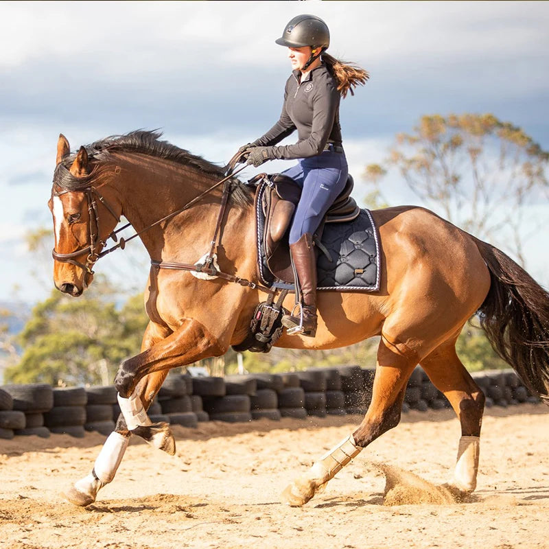 New Silicone Equestrian Breech  Women  High Bounce Riding Pants - Ghoddosh
