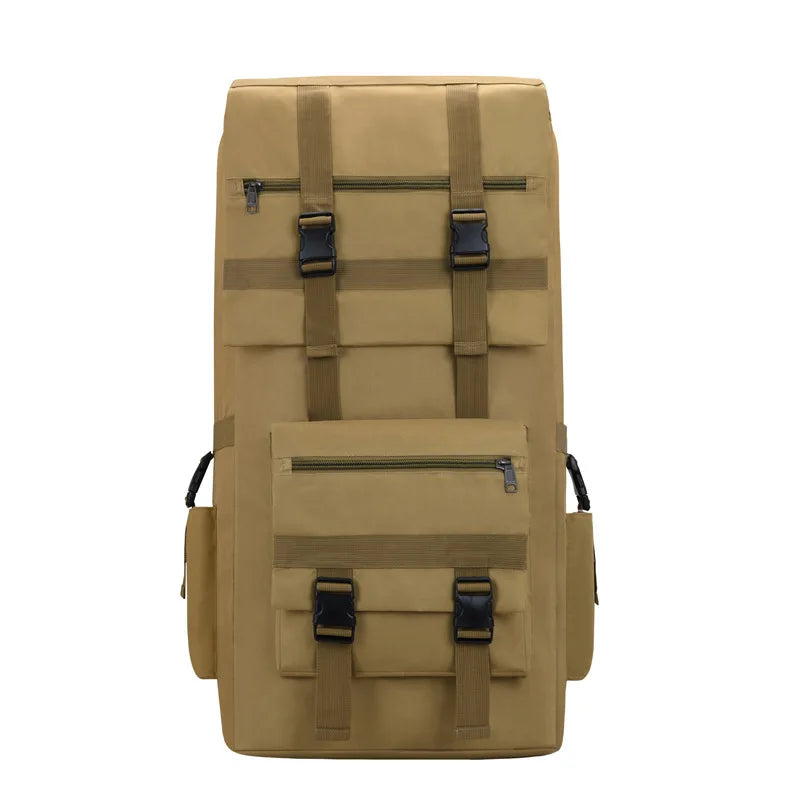 120L Men Backpack Large Outdoor Luggage Tactical Shoulder Bag - Ghoddosh
