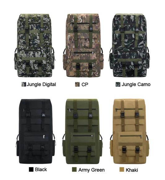 120L Men  Backpack  Large Outdoor   Luggage Tactical Shoulder Bag - Ghoddosh