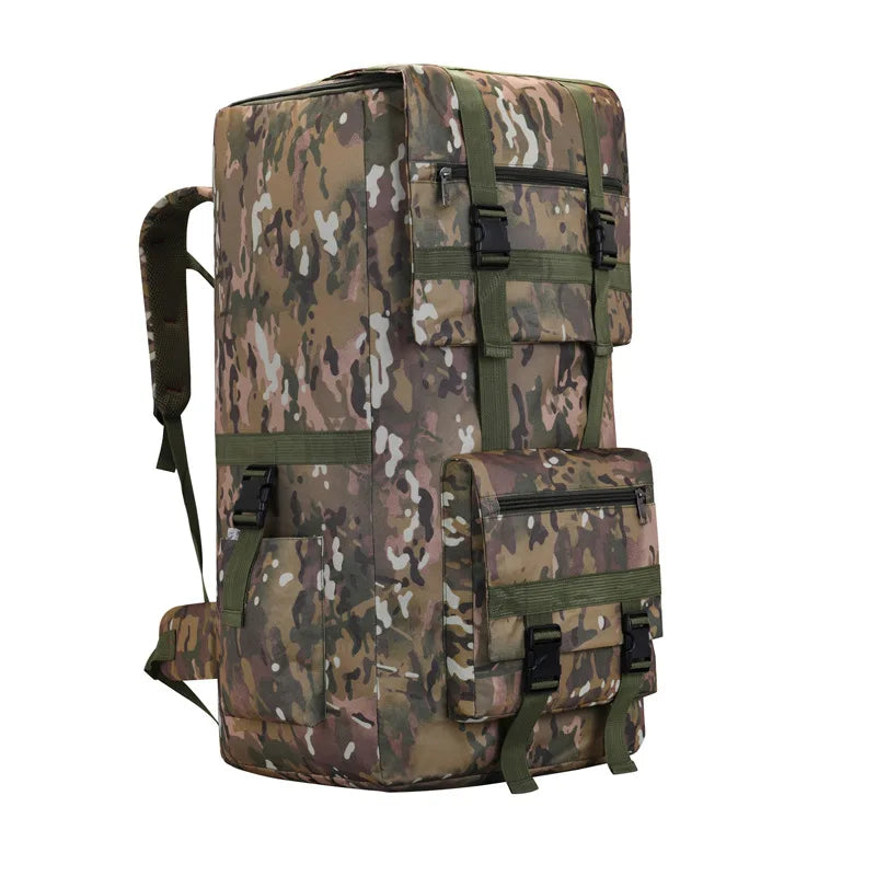 120L Men Backpack Large Outdoor Luggage Tactical Shoulder Bag - Ghoddosh