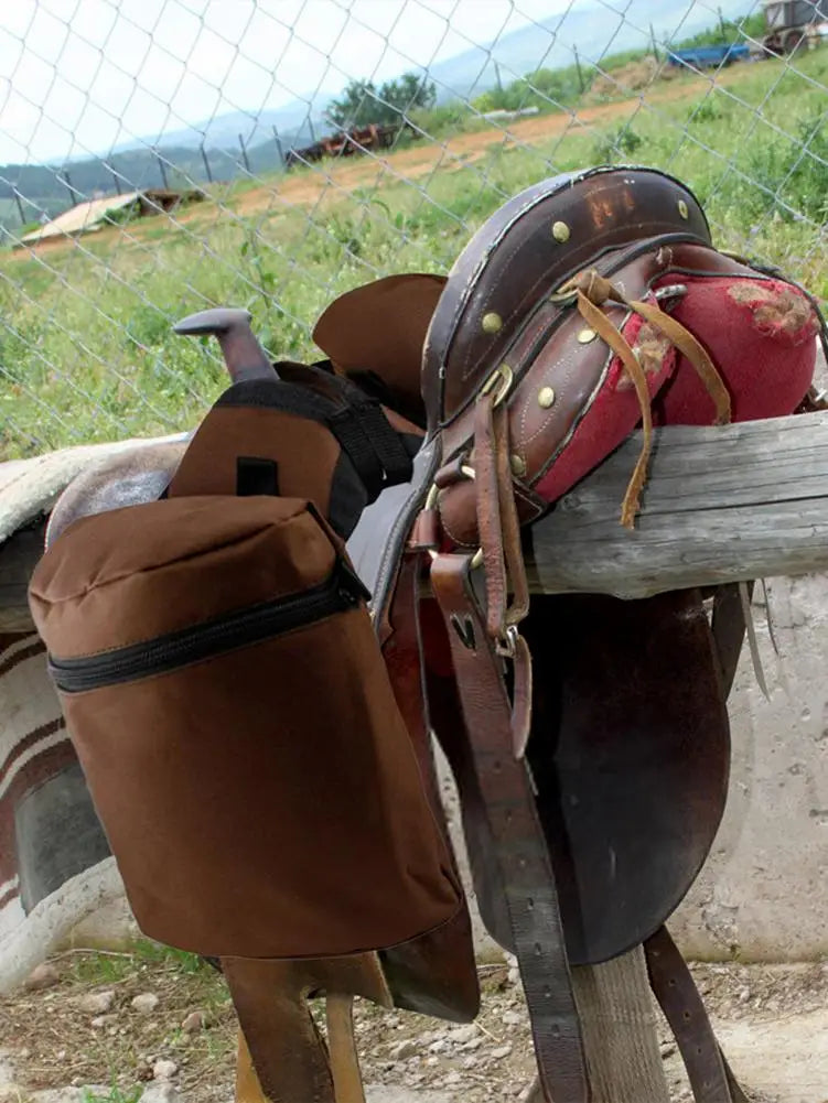 Large Capacity Horn Saddle Bag Set / Riding Saddle Bag Luggage Bags