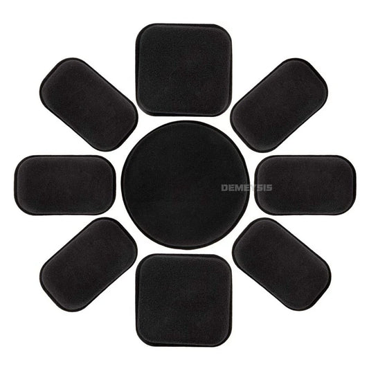 Tactical Helmet Soft Pad Durable 19Pcs / Set Combat Paintball Helmet Pads Hunting Shooting Helmet Protective Pads