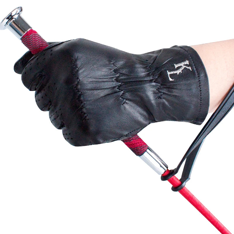 Men's Equestrian Suede Gloves . Ghoddosh