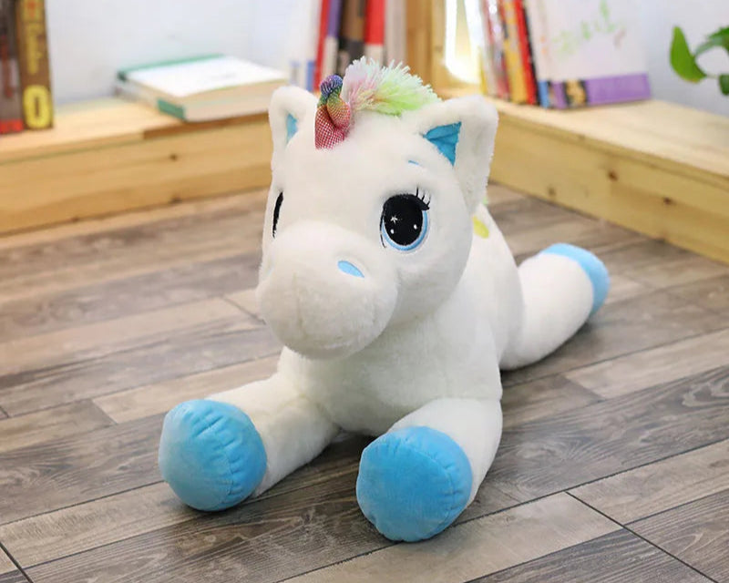 40 - 60 - 80cm - Stuffed Rainbow Horse Unicorn Plush toys - Ghoddosh