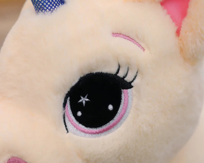 40 - 60 - 80cm - Stuffed Rainbow Horse Unicorn Plush toys - Ghoddosh
