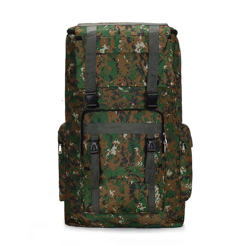 120L Men Backpack Large Outdoor Luggage Tactical Shoulder Bag - Ghoddosh