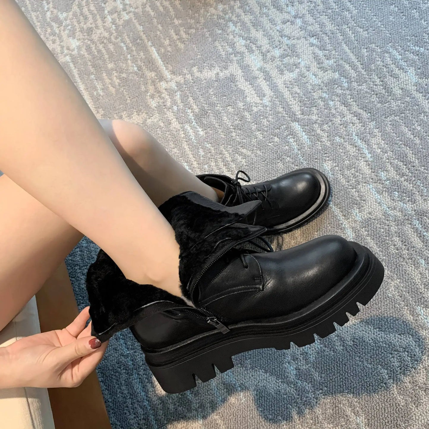 Upper Material: Genuine cow Leather - Ghoddosh