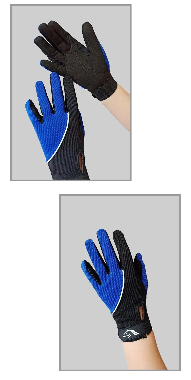 Children's Equestrian Gloves - Non Slip  Children's Riding Gloves Riding  Silicone Gloves. Ghoddosh