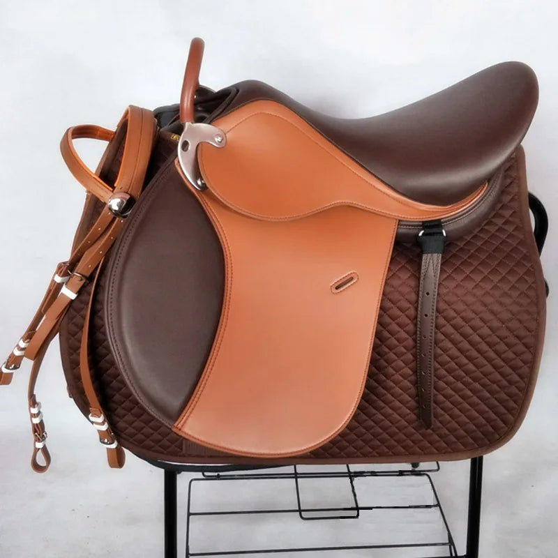 New Integrated Saddle - Double Belly Riding Special Saddle