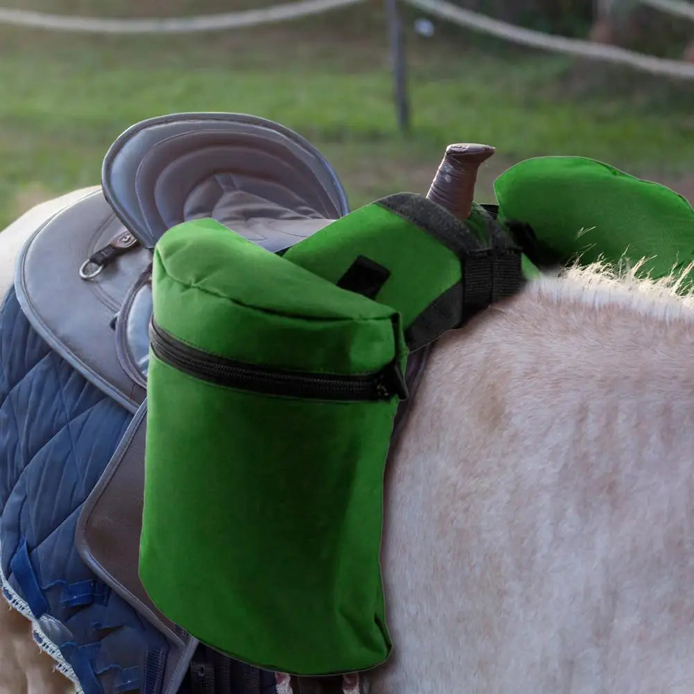 Large Capacity Horn Saddle Bag Set / Riding Saddle Bag Luggage Bags