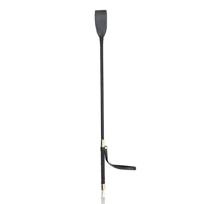 Equestrian Training  Riding Leather  Crop / Lightweight &  Non Slip With Handle . Ghoddosh