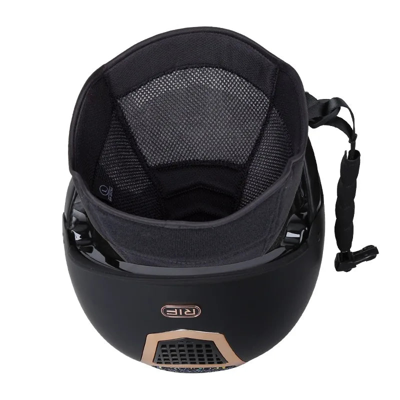 Full Star equestrian / Horse Riding helmet with head protection tool , safety guard Flash drill equine hat .