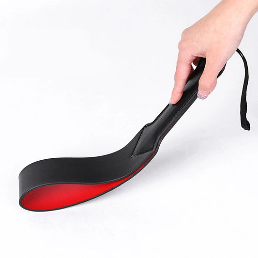 Equestrian / Horse Riding High Quality Pu Leather Paddle Horse Whip