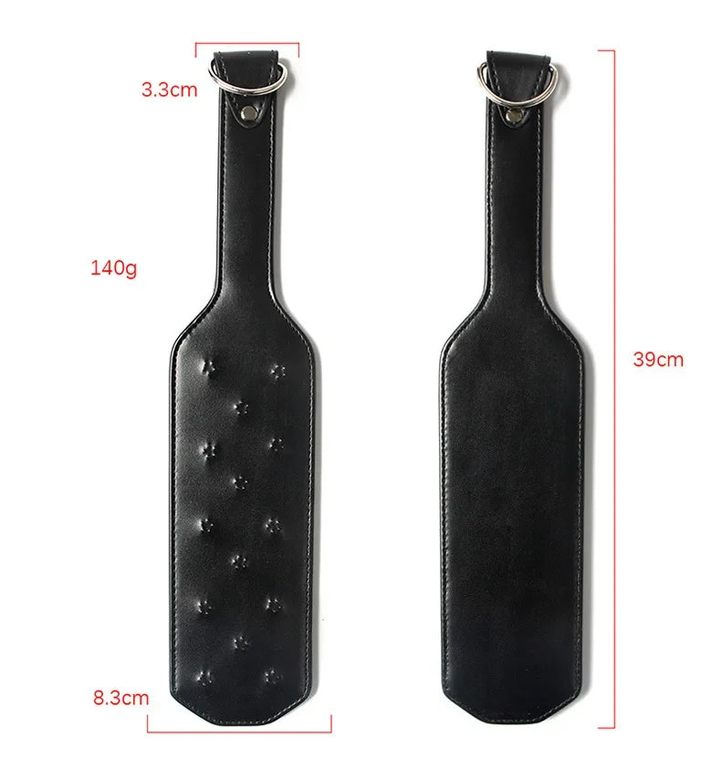 Stainless steel Spikes Leather Whip for Horse Training