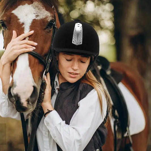 Horse Riding Safety Helmet - Breathable ,  ABS Half Cover with Durable Protection - Ghoddosh