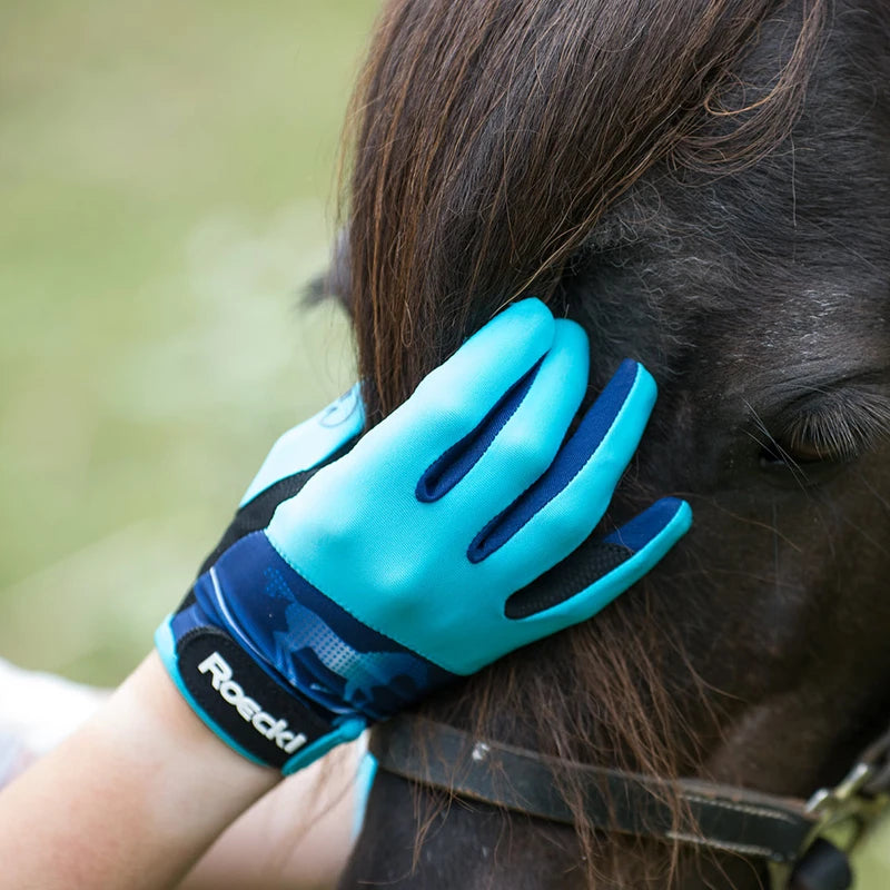 Germany Children's  Riding   Breathable , Anti-slip Gloves . Ghoddosh