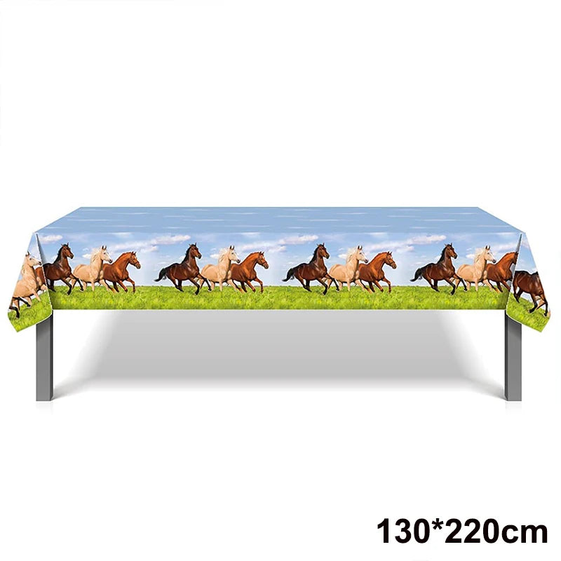 Horse Party Banners . Wild Horse Paper Décor