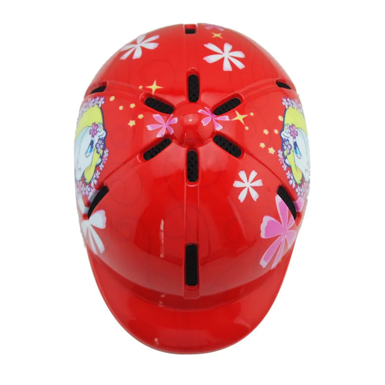 Children's Equestrian Colorful Unisex Helmet . Ghoddosh