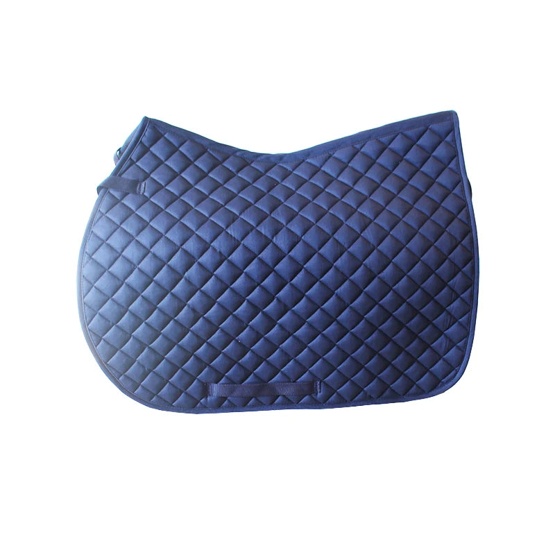 Pure Cotton Breathable Saddle Pad - Anti-Slip Shock Absorbent Riding Pad - Ghoddosh