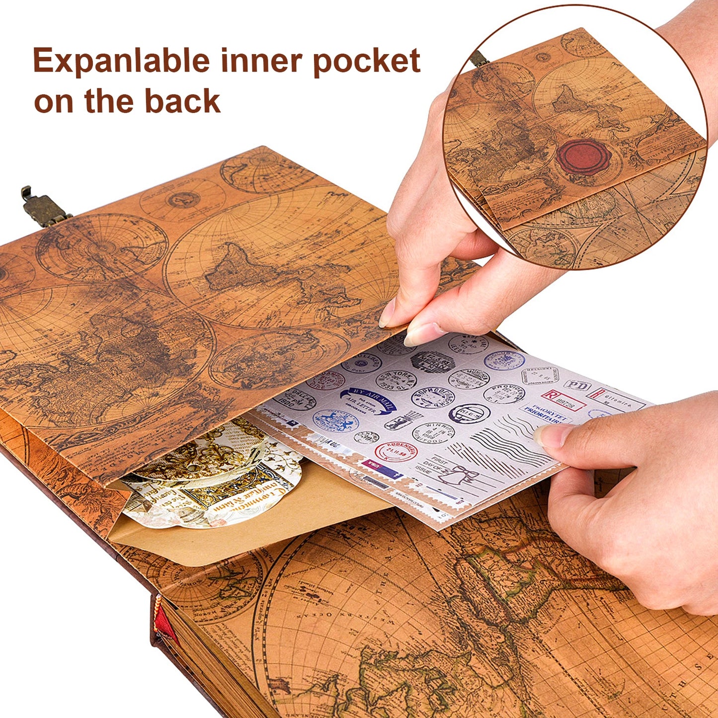 Handmade Adventure Album , save the moments that value with your beloved , customized with your own touch - Ghoddosh