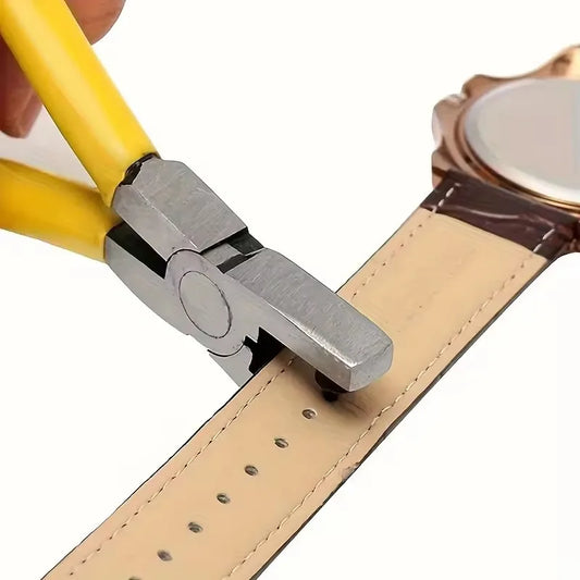 Leather Hole Punch / Leather Multifunctional Hole Puncher Crafts Steel Tool @ ghoddosh.com