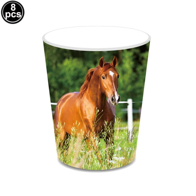 Horse Party Banners . Wild Horse Paper Décor