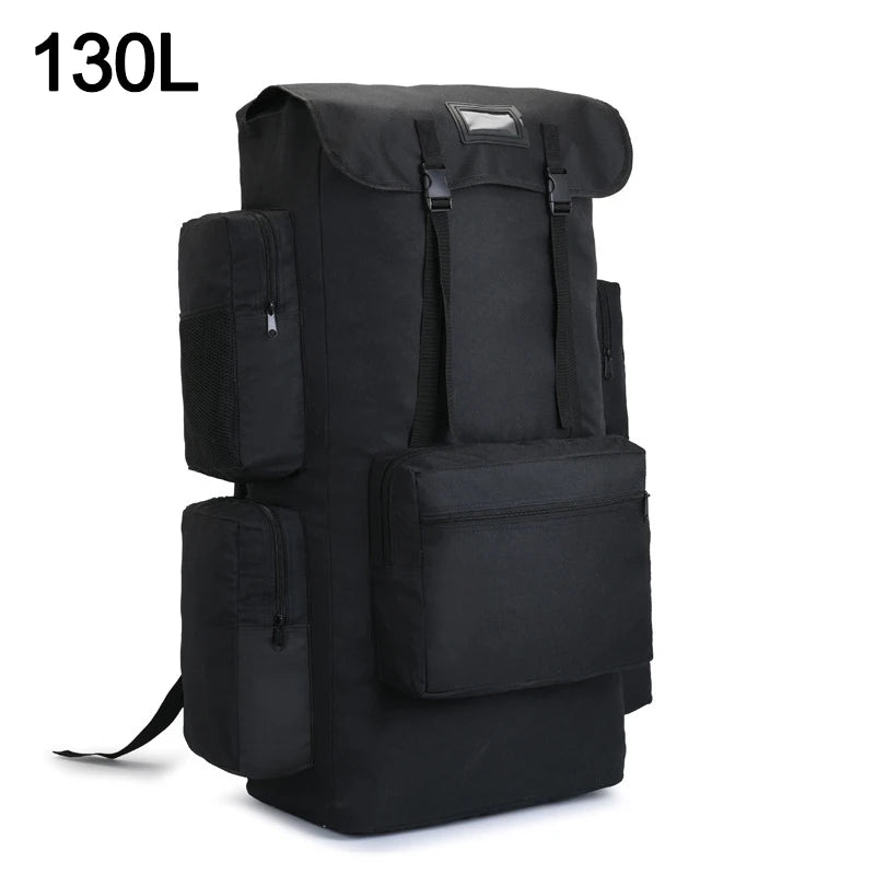 120L Men Backpack Large Outdoor Luggage Tactical Shoulder Bag - Ghoddosh