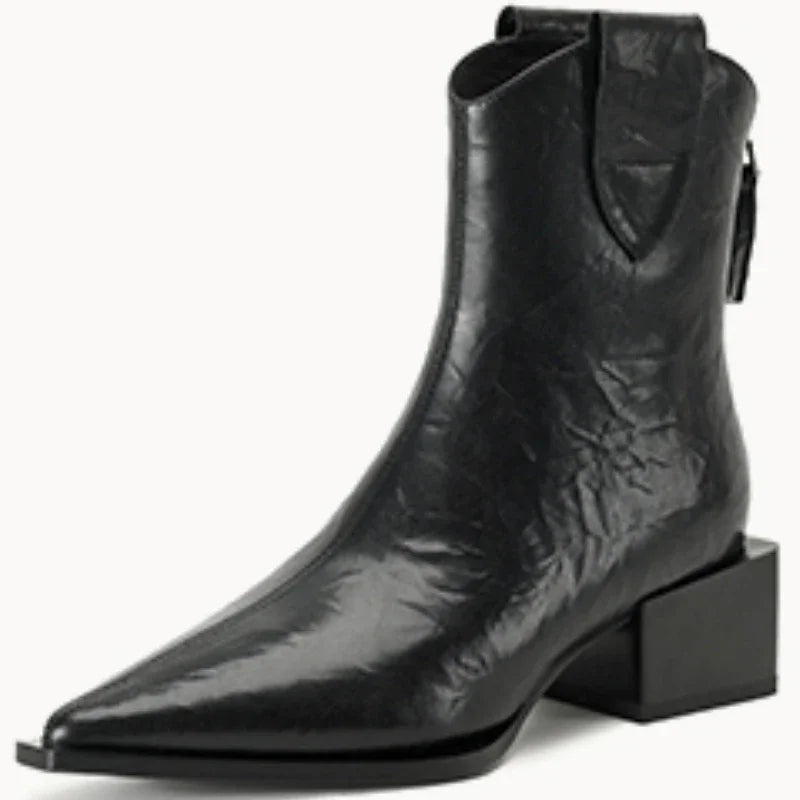 2025 Pointed Toe Women Western Cowgirl Boots - Ghoddosh