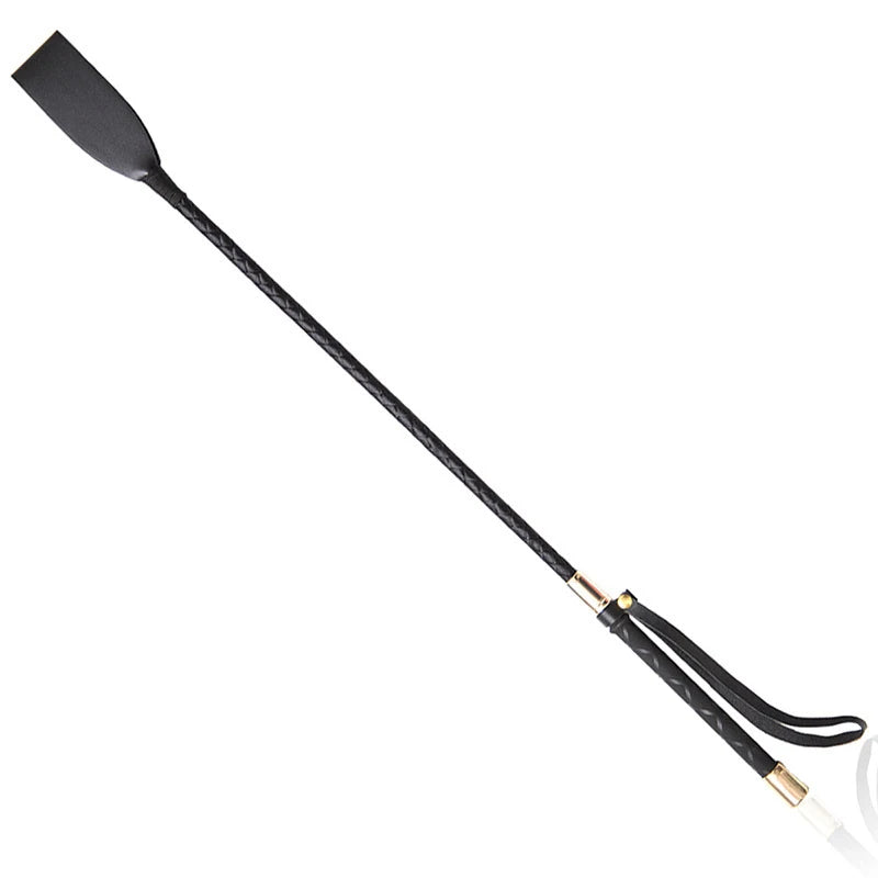 Equestrian Training  Riding Leather  Crop / Lightweight &  Non Slip With Handle . Ghoddosh