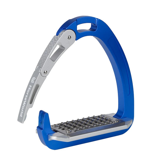 Horseworld Safety Stirrups / Available in Green /Black /Blue / Red / Yellow/ Purple - Ghoddosh