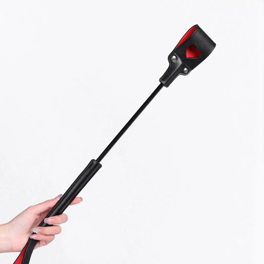 Equestrian / Horse Riding High Quality Pu Leather Paddle Horse Whip