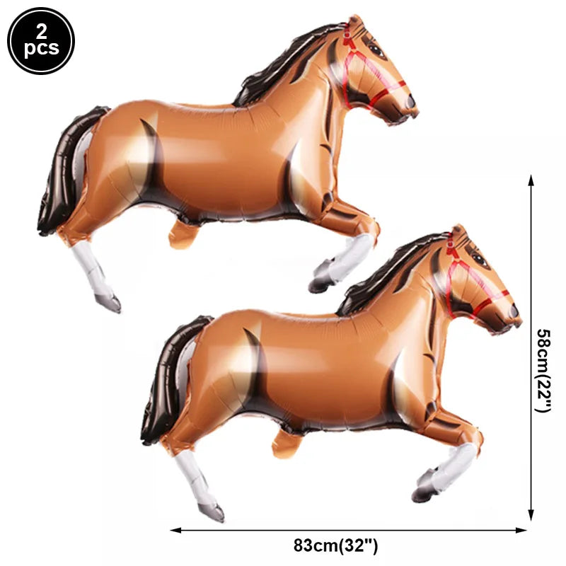 Horse Party Banners . Wild Horse Paper Décor