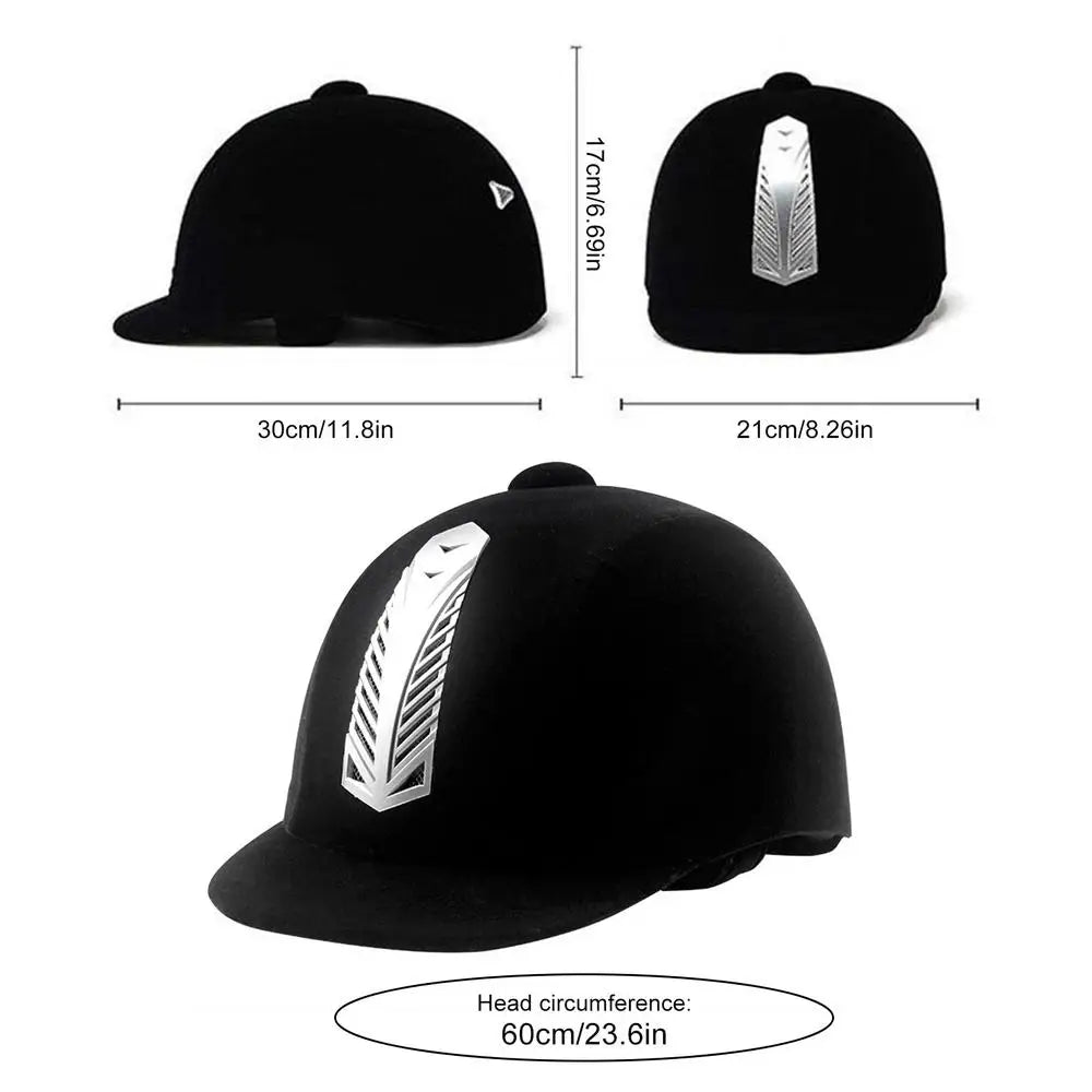 Horse Riding Safety Helmet - Breathable ,  ABS Half Cover with Durable Protection - Ghoddosh