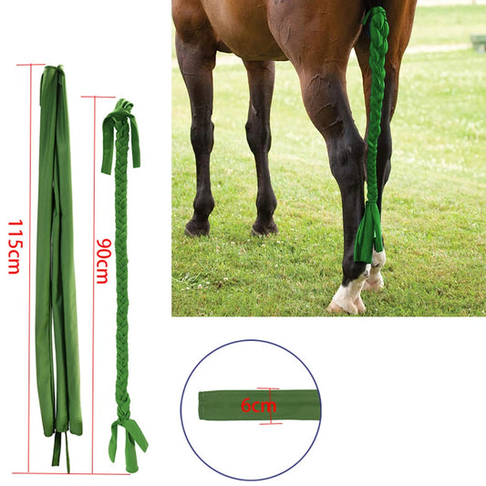 Ponytail Horse Braid Anti-mosquito Flies Protects the Pony Tail