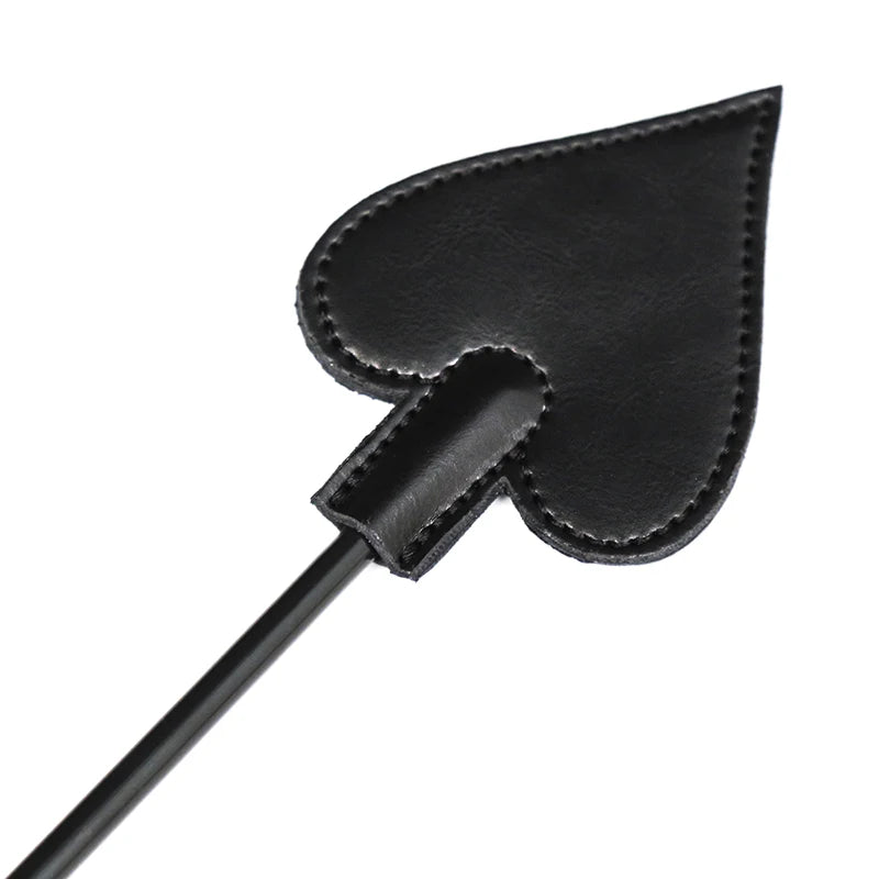 Equestrian / Horse Riding PU Leather Paddle Slapper Whip