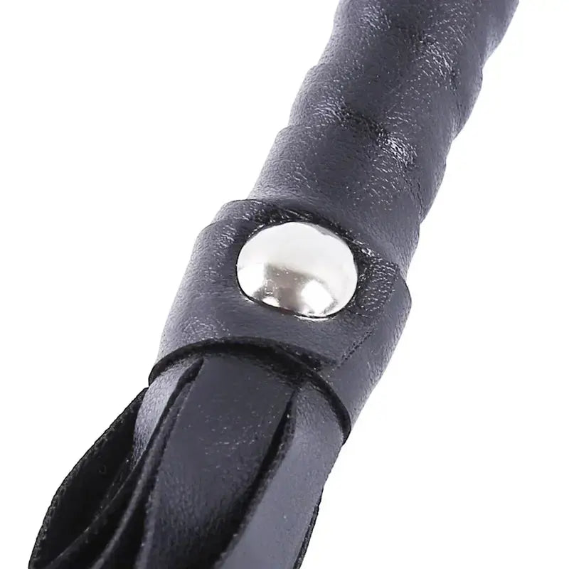 High Quality Pu Leather whip , with Flogger Hand Cuffs . ( Available In Different Colors ) Ghoddosh