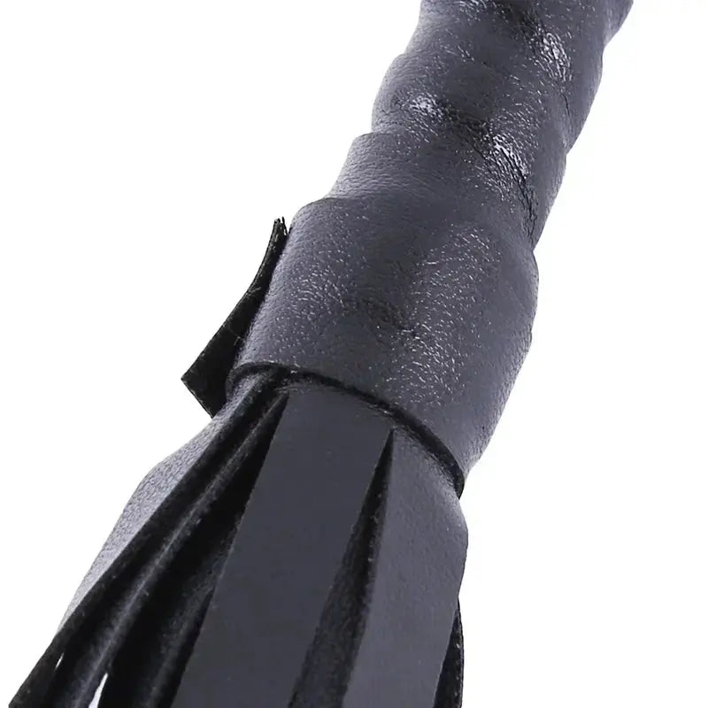 High Quality Pu Leather whip , with Flogger Hand Cuffs . ( Available In Different Colors ) Ghoddosh