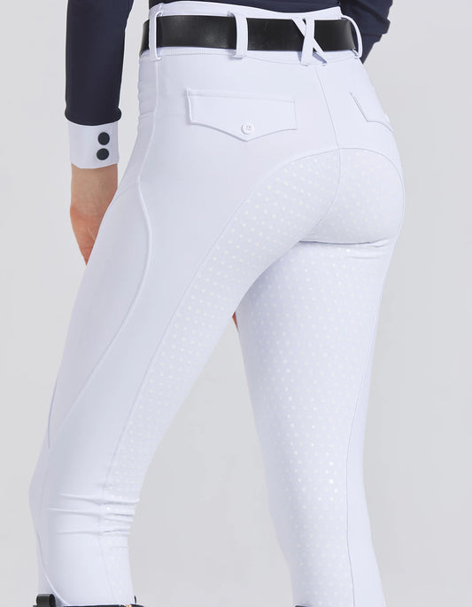 Professional horse riding pants silicone anti-slip quick-dry tight-fitting cycling sports pants for equestrian exams