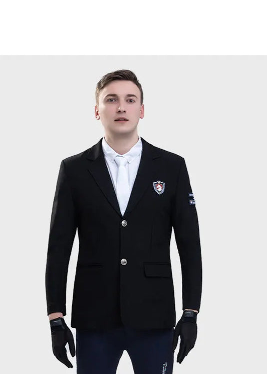 Black Equestrian / Horse Riding Jacket for Male Riders