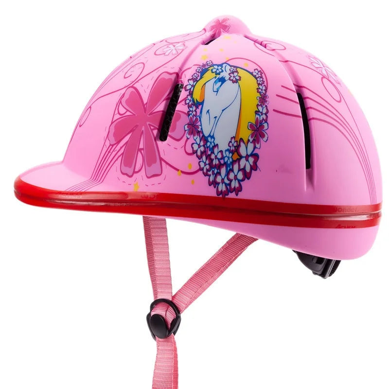 Kids Adjustable Colorful Horse Riding Helmet – SEI Certified Equestrian Safety Gear (Ages 3–8) . Ghoddosh