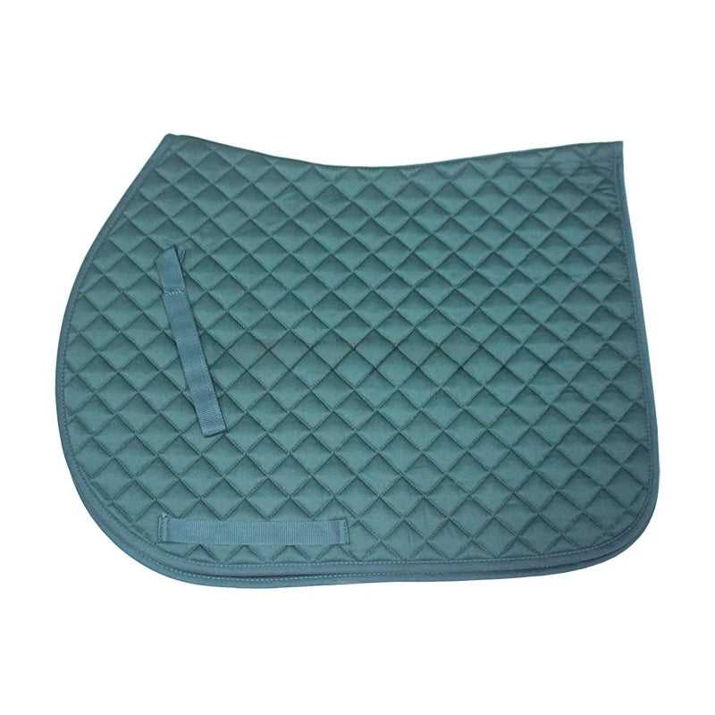 Pure Cotton Breathable Saddle Pad - Anti-Slip Shock Absorbent Riding Pad - Ghoddosh