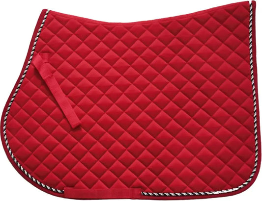 British  Sweat-absorbing , Shock-absorbing Cotton Horse Riding Saddle Pad  - Ghoddosh