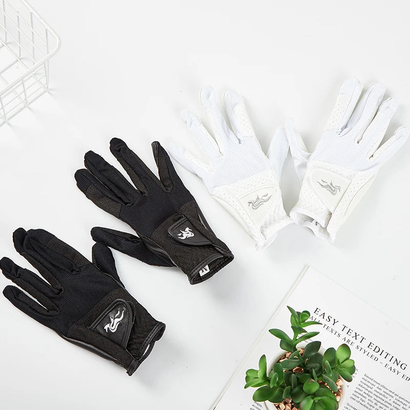 Equestrian gloves , breathable  anti slip  wear-resistant . Ghoddosh
