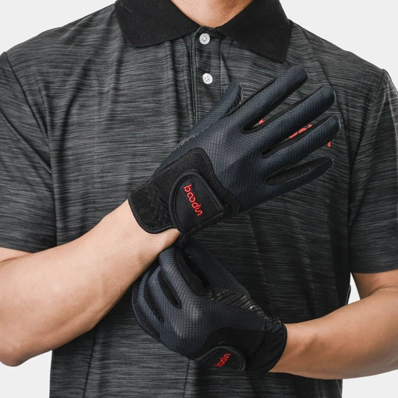 Equestrian / Horse Riding Non-slip Lycra Fabric Breathable and Comfortable High-grade Gloves . Ghoddosh