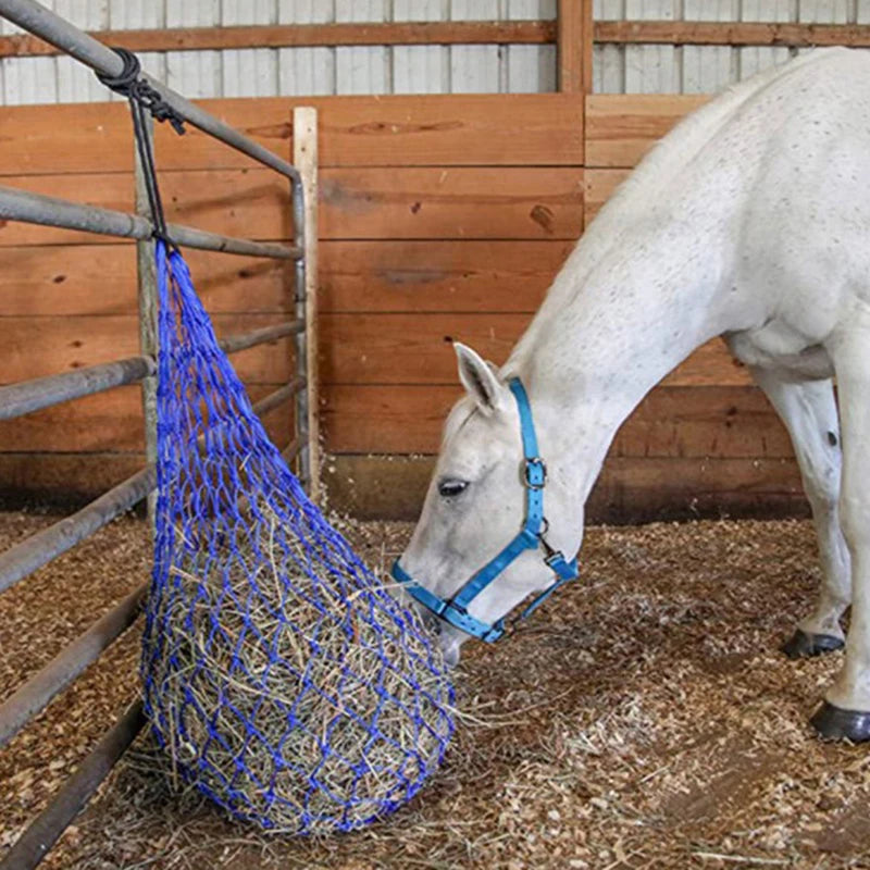 Durable Slow Feed Haylage Net – Small-Holed Hay Feeder Bag for Horses