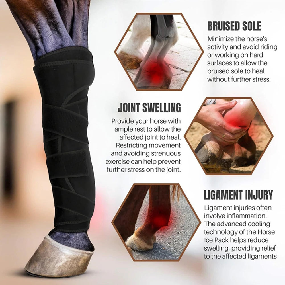 2pcs Horse Leg Wraps / Horse Adjustable Leggings