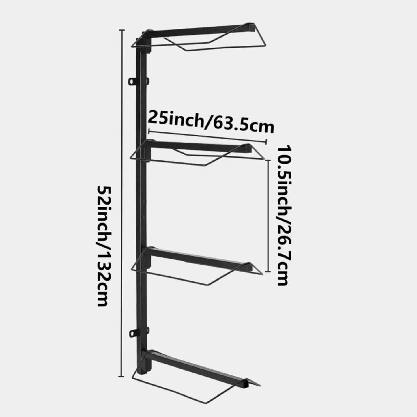 Stable Metal Horse Saddle Rack Stand