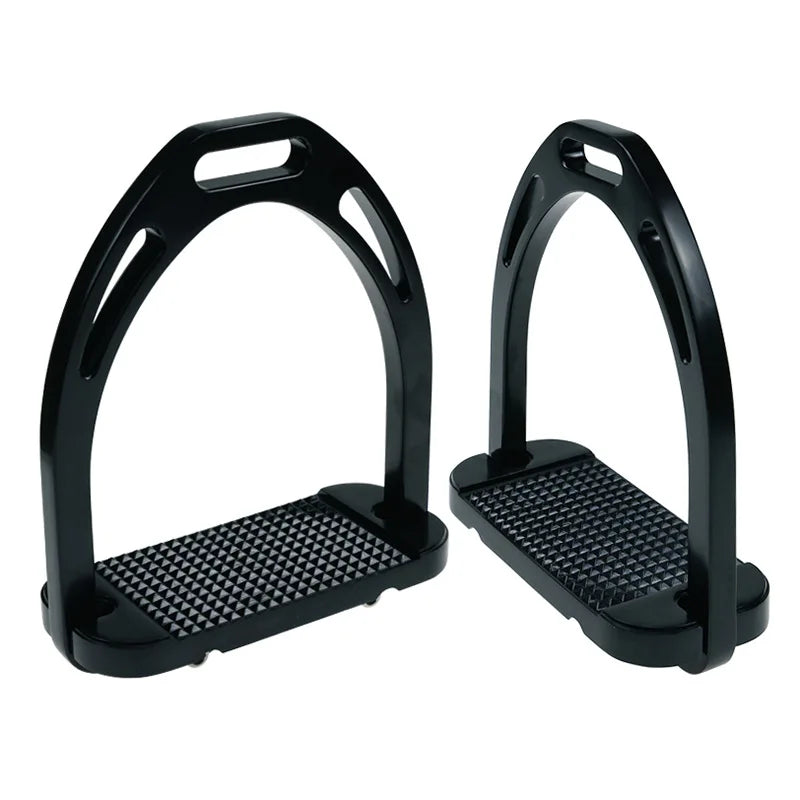 1 Pair Horse Riding Stirrups / English Riding Protection Saddle, Knee Ankle Stress Pain Relief - Ghoddosh
