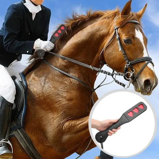 PU Leather Anti-slip , Soft Horse Paddle Whip ,. Ghoddosh